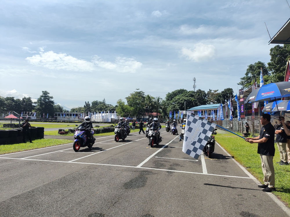 Aerox Track Day Sentul Karting